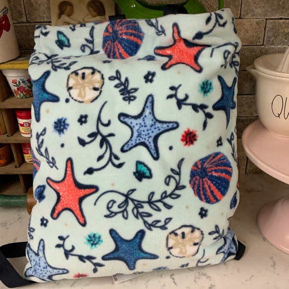 Vera Bradley Bath Vera Bradley Beach Blanket Towel In Mint Sea Life